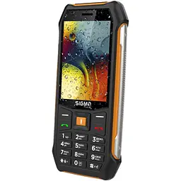 Мобільний телефон Sigma mobile X-style 323 RAIN Black/Orange UA-UCRF (4827798885727) [160999] - мініатюра 3