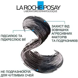 Туш для вій La Roche-Posay Toleriane Multi-Dimensions Mascara гіпоалергенна чорна 7.2 мл - мініатюра 6