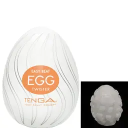 Набір чоловічих мастурбаторів Tenga EGG яйця 6 шт. + лубрикант - мініатюра 5