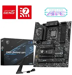 Материнська плата MSI Z890 GAMING WIFI (Z890 GAMING WIFI) (Socket 1851, Intel Z890, ATX) - мініатюра 5