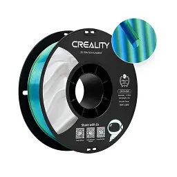 Пластик для 3D-принтера Creality PLA silky shine 1кг, 1.75мм, blue-green (3301120011) - мініатюра 2