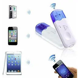Bluetooth приймач аудіо адаптер Pix-Link USB Bluetooth White (15262) - мініатюра 5