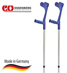 Підлокітна милиця Ossenberg Klassiker 230 DSK Extra Strong м'яка рукоятка синій (230 DSKBL-114) 16_114
