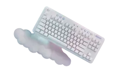 Клавіатура бездротова Logitech G715 RGB White (920-010465) - мініатюра 3