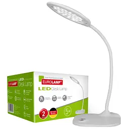 Настольная лампа Eurolamp LED в стиле Hi-Tech, 5W, 5300-5700K, белая (LED-TLG-4(white))