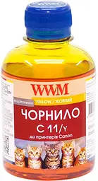 Чорнило WWM Canon CL-511С/CL-513С/CLI-521Y 100г Yellow Water-soluble (C11/Y-2)