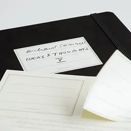 Блокнот Leuchtturm1917 Master Classic A4+, чорний, клітинка (307959) - мініатюра 4