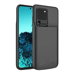 Чохол-акумулятор XON PowerCase для Samsung S20 Ultra 6000 mAh Чорний (PCBS2120360B 2469) - мініатюра 3