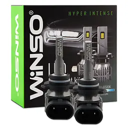 Автолампа Winso LED HВ3(9005) 12/24V 30Вт 3000Лм 6500K CSP3570 2шт(793500)