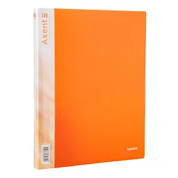 Папка Axent №1207-25-А A4 на 2 кільця d-25мм (помаранчева) (1) (10)