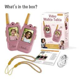 Дитяча відеорація Zazu Walkie Talkie рожева (ZA-WALKIETALKIE-03) - мініатюра 2