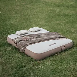Самонадувний матрац, трьохмісний, із вбудованою помпою Naturehike CNK2450WS040, 250 мм, сірий - мініатюра 13