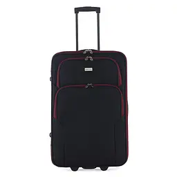 Валіза Semi Line 24" (M) Black/Red Lines (T5680-2) - мініатюра 2