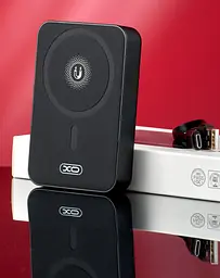 Зовнішній акумулятор - бездротовий магнітний XO PR231 magnetic 15W 10000mAh чорний - мініатюра 6