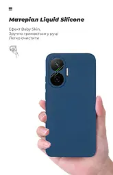 Чехол ArmorStandart ICON для Xiaomi Poco F7 с защитой камеры, темно-синий (ARM80366) - мініатюра 7