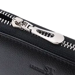 Красивий клатч унісекс на одне відділення з натуральної шкіри ST Leather 22697 чорний - мініатюра 10