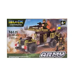 Конструктор IBLOCK Армія, PL-921-426, 122-161 деталей, (В асортименті) - мініатюра 2