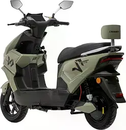 Електроскутер Двомісний Crosser CR23 (2500W, 72V/23Ah) Зелений - мініатюра 2
