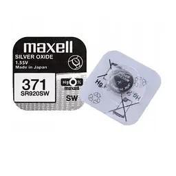 Батарейка Maxell SR920SW 1PC EU MF (371) A 1шт (M-18290100) - мініатюра 3