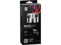 Навушники Defender Basic 604 Black - мініатюра 4