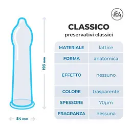 ПР. Презервативи – Classico (Classic), 54 мм, 6 шт. Love Match 8118000003 102809 - мініатюра 3