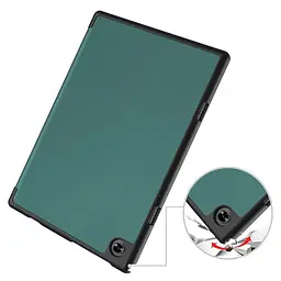 Чохол-книжка BeCover Smart Case для Teclast M40 Pro 10.1" Dark Green (709880) - мініатюра 4