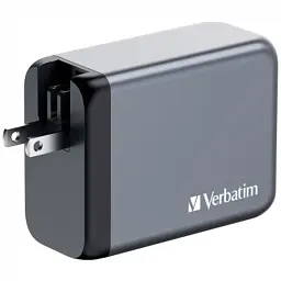 Зарядний пристрій Verbatim GaN 200 W 4 ports (2xUSB-C-100 W,USB-C-65 W /USB-A -3.0) (32204) - мініатюра 3