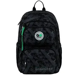 Рюкзак GoPack Education 120M-4 Unlimited Чорно-сірий (GO26-120M-4) - мініатюра 3