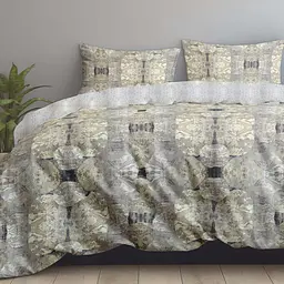 Комплект постільної білизни Home Line сімейний сатин-твіл Абстрактне мистецтво (199594)