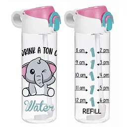 Пляшка для води Herevin Elephant з трубочкою для спорту 0.75 л (161684-053)