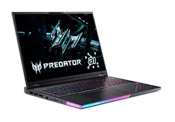 Ноутбук Acer Predator Helios 18 PH18-73 18" WQUXGA IPS Intel U9-275HX 192GB F5TB NVD5090-24 Win11P чорний - мініатюра 3