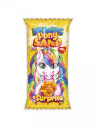 Набір для творчості "Кінетичний пісок "Magic Pony Sand" MPS-01-01, 150 г Жовтий