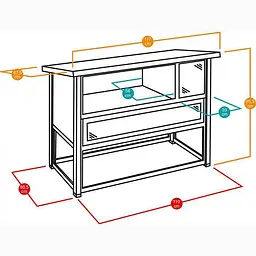 Клітка для гризунів Ferplast RANCH 120 BASIC - мініатюра 2