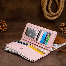 Жіночий шкіряний гаманець ST Leather 18,5х9х1,5 см acs0016003 - мініатюра 8