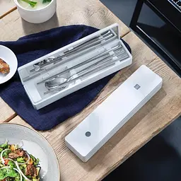 Контейнер зі стерилизацією - палички для суші Xiaomi Huo Hou Portable Fiatware Set (HU0124) - мініатюра 5