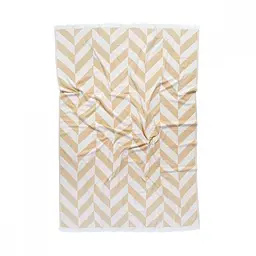 Плед-накидка Barine - Fishbone Throw Mustard 130*180 - миниатюра 4