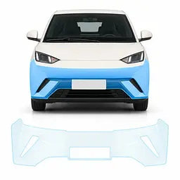 Антигравійна захисна бронеплівка за лекалами для BYD Seagull (Dolphin Surf) I 2023- передній бампер