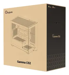 Корпус Ocypus Gamma C52, Black, Mid Tower, без БЖ, для Micro ATX / Mini ITX, 1xUSB 3.0 / 2xUSB 2.0, макс. CPU - 170 мм / GPU - 425 мм, бічна та передня панель із загартованого скла (Gamma-C52-BKD000XX-GL) - мініатюра 10