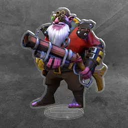 Акрилова колекційна фігурка Dota 2 (Sniper) - мініатюра 2