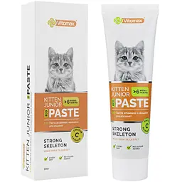 Паста Vitomax Kitten Junior Eco Strong Skeleton витаминная с кальцием для котят 100 г