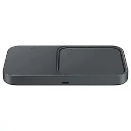 Бездротовий зарядний пристрій з блоком живлення Samsung EP-P5400 Wireless Charger Duo 15W Black (EP-P5400TBRGRU) - мініатюра 6