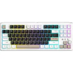 Клавіатура MageGee SKY 87 RGB Wireless Blue Whale Switch Mocha Brown (6971969728493-UA) [164306]