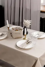 Скатертина 180х134 см RINO Бежева ПРОВАНС (038573) - мініатюра 5