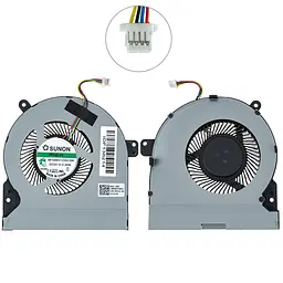 Вентилятор для ноутбука ASUS GL502VS (GPU FAN), GL502VM (13NB0BJ0T06011) (Кулер)