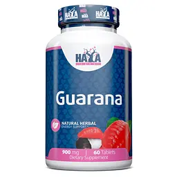 Предтренувальний комплекс Guarana 900 mg, 60 таблеток Haya Labs fit0014659