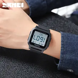 Чоловічий наручний годинник 1894 Black Skmei acs0030493 - мініатюра 3