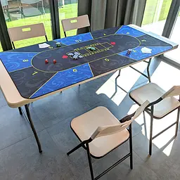 Складаний стілець 46x42,5x86см білий SW-00001610 - мініатюра 8