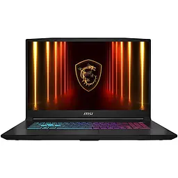 Ноутбук Ігровий MSI Katana 17 HX B14WEK-089XRO, Intel Core i7-14650HX до 5.2GHz, 17.3" QHD, 16GB, SSD 1TB, NVIDIA GeForce RTX 5050 8GB, Free Dos