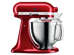 Кухонна машина KitchenAid Artisan 5KSM185PSECA з відкидним блоком 4.8 л «Карамельне яблуко» - мініатюра 4