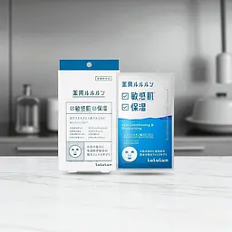 LULULUN Medicated Moisturizing Skin Conditioning Mask зволожуюча лікувальна маска для чутливої шкіри обличчя, 1 шт х 4 уп - мініатюра 3